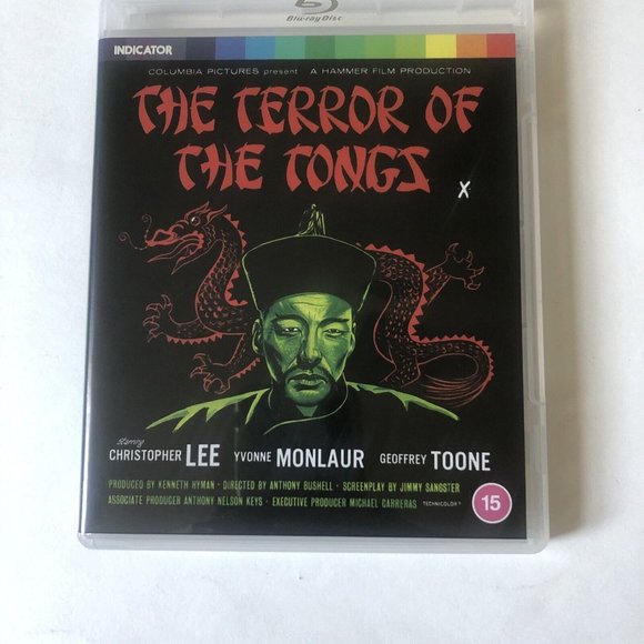 Indicator HD-The Terror of the Tongs-Blu-ray-NR-Christopher Lee-import-bonus - Picture 2 of 5